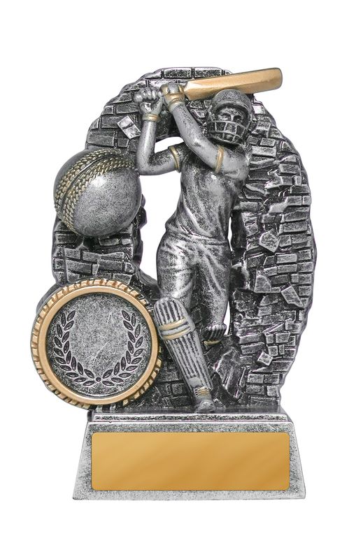 Batter Female Cricket Trophy 110mm