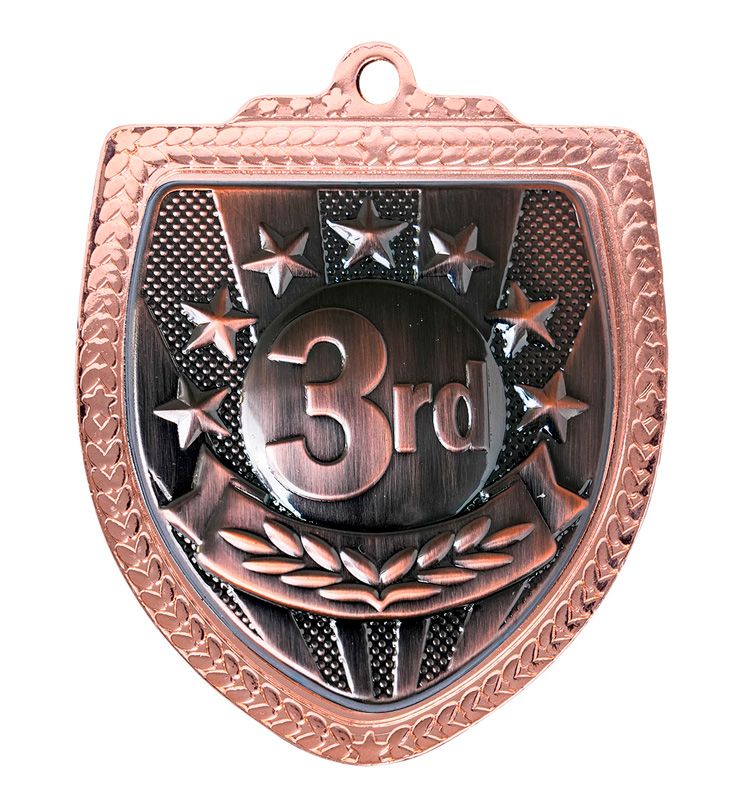3rd Place Achievement Trophy 80mm