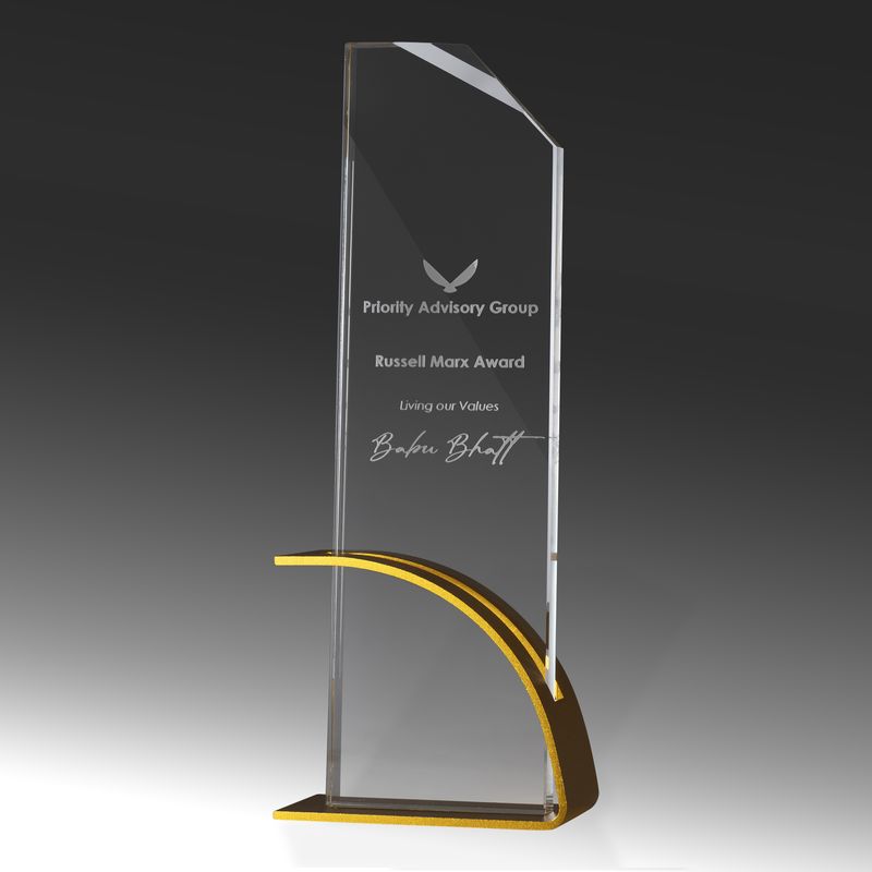 Glass Blade Glass Award 255mm