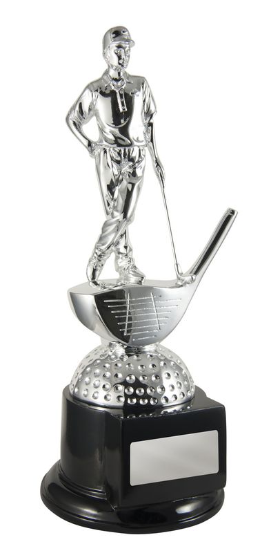 The Birdie Waiting Golf Trophy 260mm
