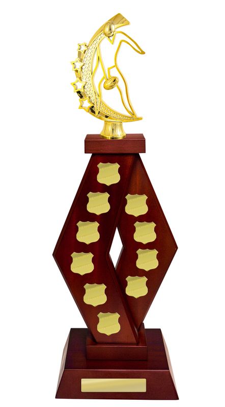 Aussie Rules Perpetual Trophy 470mm