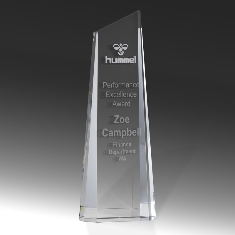 Blade Crystal Award 170mm