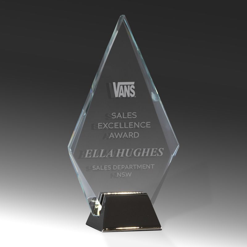 Arrow Glass Award 180mm