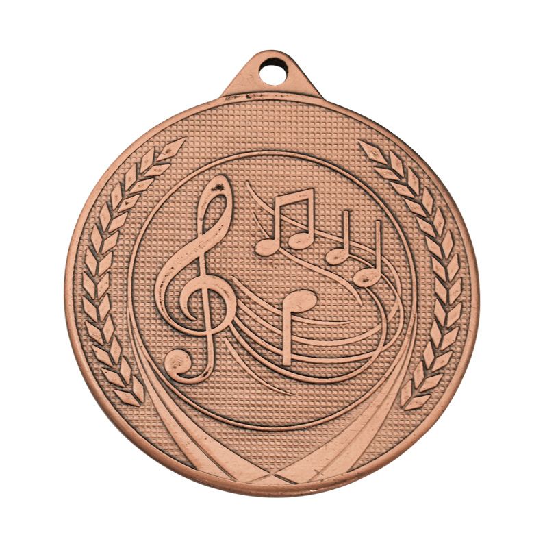 Music Bronze Medal 50mm