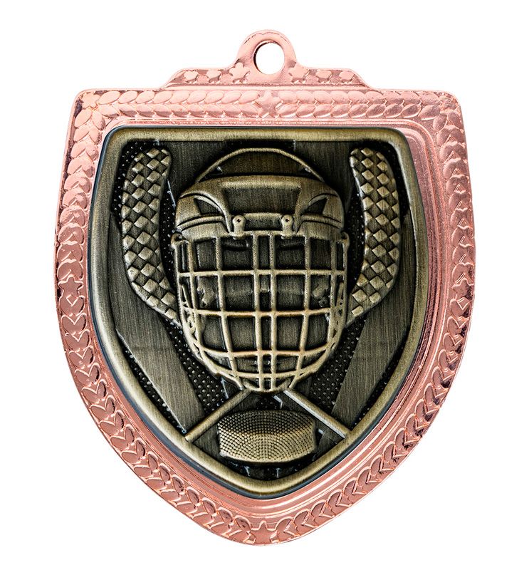 Shield Ice Hockey Gold Medal 80mm