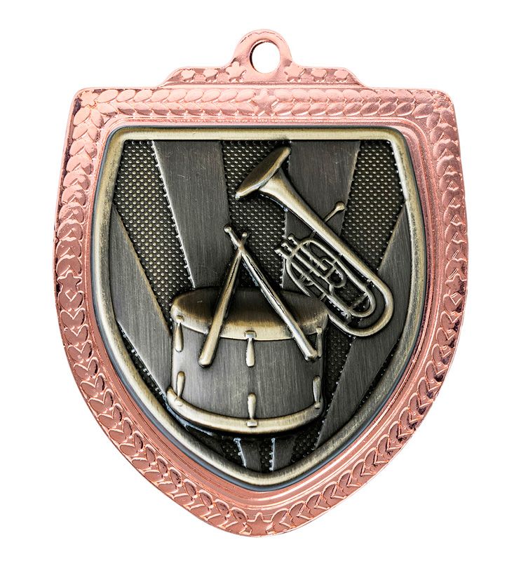 Shield Band Schools Gold Medal 80mm